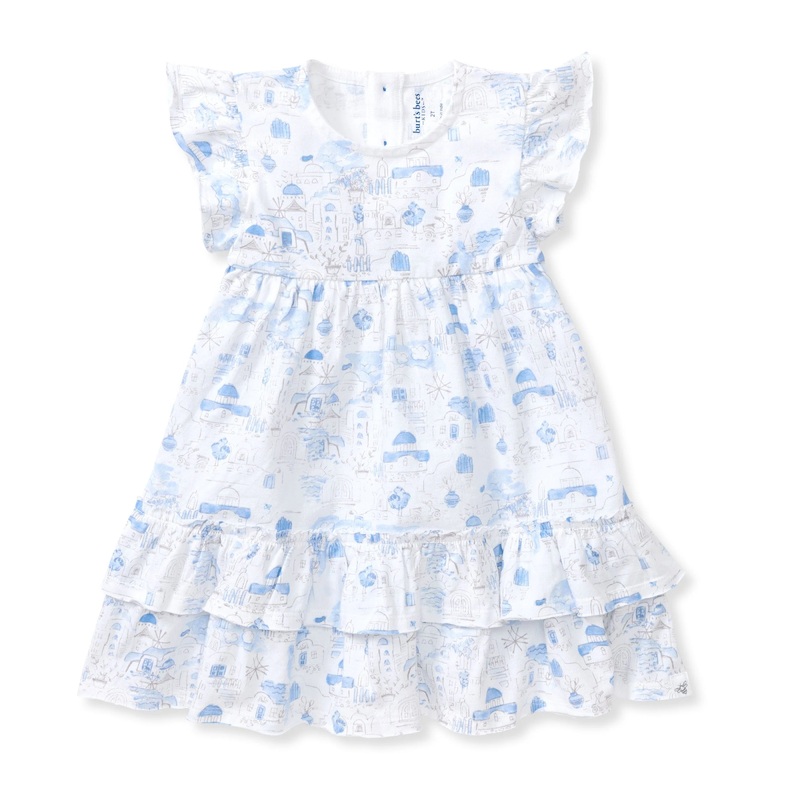 Burt’s Bees Baby Santorini Organic Cotton Dress & Diaper Cover Set 0-3 Months