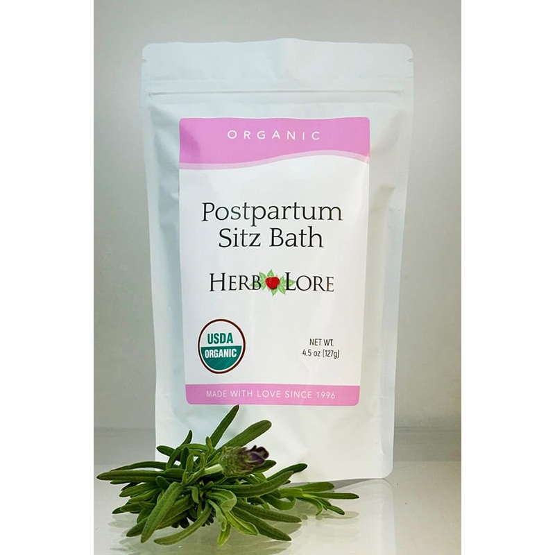 Herblore Postpartum Sitz Bath Herbs – Certified Organic 4.5oz