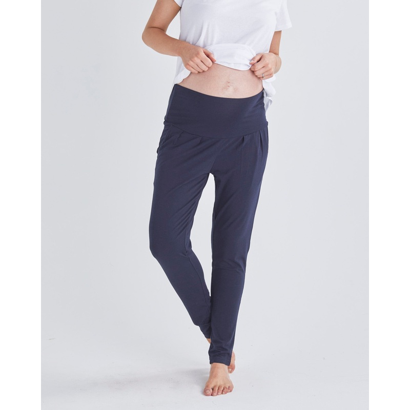 Maternity Ultra Soft Lounge Pants in Navy XS