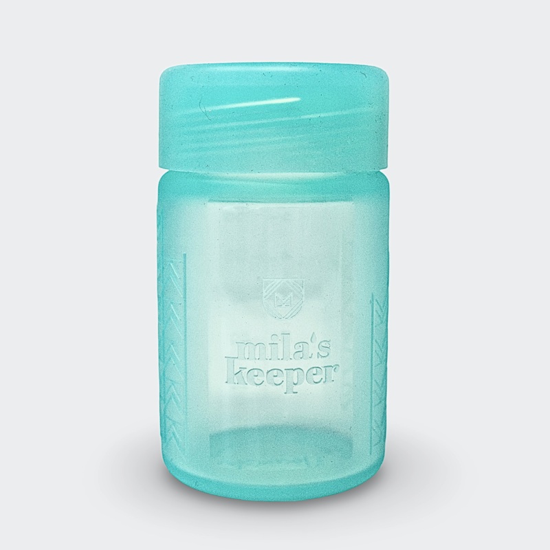 Silicone Breast Milk Storage (Set of 3) Wide Aspen White