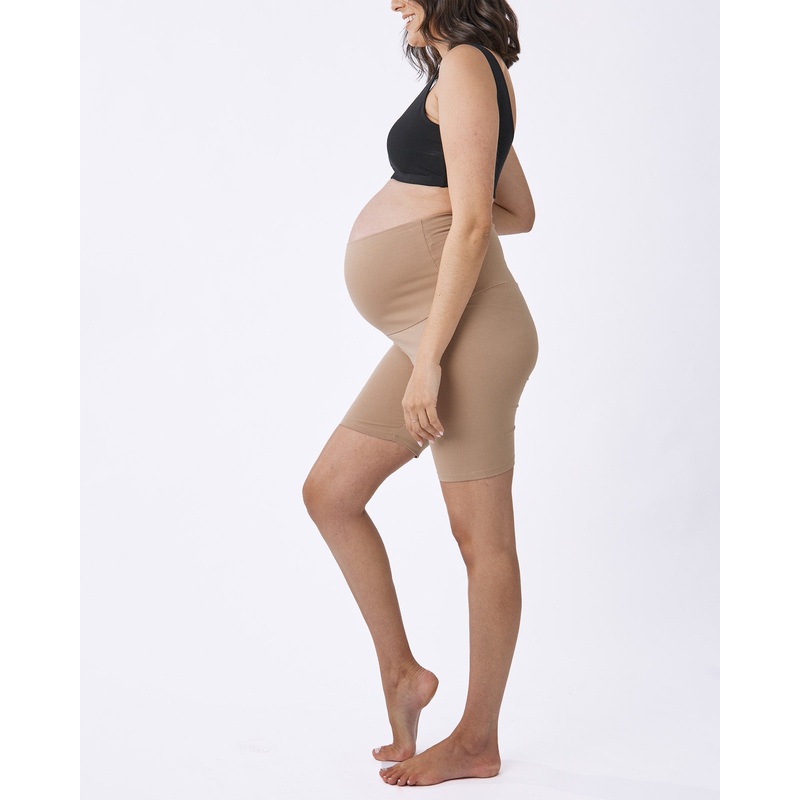 Maternity Comfort Shorts – Beige XS 1P13BR